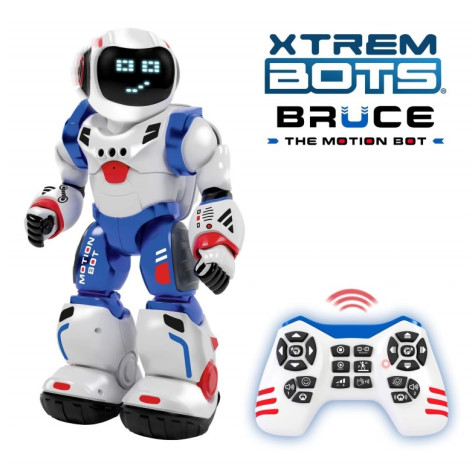 MaDe Zigybot Robot Bruce na dálkové ovládání, programovatelný, 20 výrazů tváře ~ 5