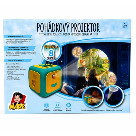 MaDe Pohádkový projektor CZ s 8 českými pohádkami a obrázky ~ 6