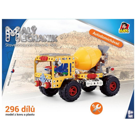 MaDe Malý mechanik - Domíchávač betonu 296 ks ~ 3