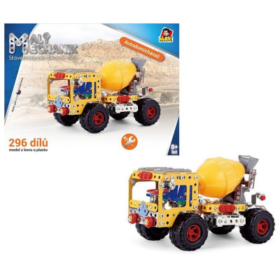 MaDe Malý mechanik - Domíchávač betonu 296 ks