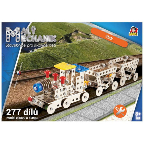 MaDe Malý mechanik - Vlaková souprava 277 ks ~ 3