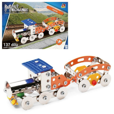 MaDe Malý mechanik - Vláček 137 ks