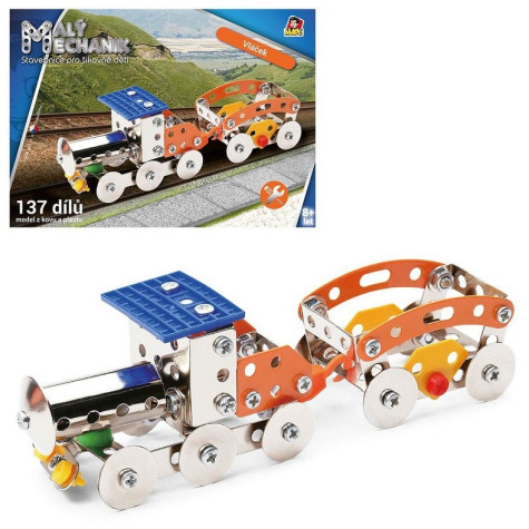 MaDe Malý mechanik - Vláček 137 ks ~ 1