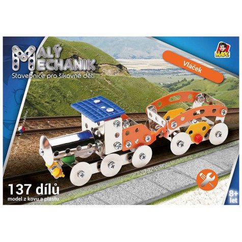 MaDe Malý mechanik - Vláček 137 ks ~ 3