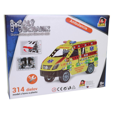 MaDe Malý mechanik - Ambulance 314 ks