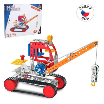 MaDe Malý mechanik - Jeřáb 204 ks