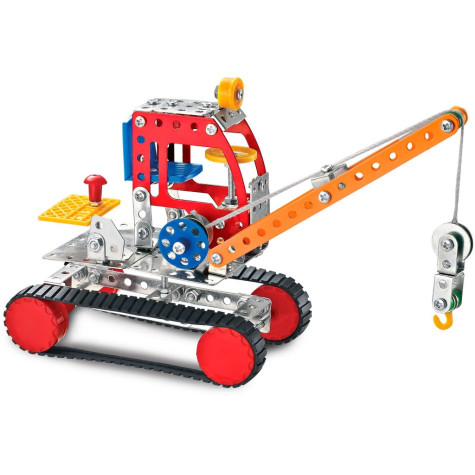 MaDe Malý mechanik - Jeřáb 204 ks ~ 2
