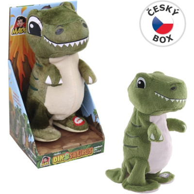 MaDe Chodící dinosaurus opakující slova 19 cm
