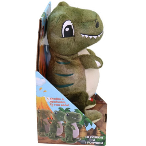 MaDe Chodící dinosaurus opakující slova 19 cm ~ 3