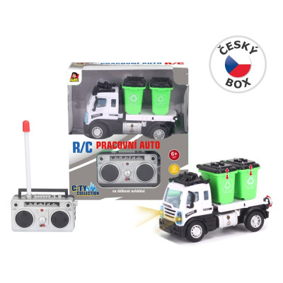 MaDe RC Popelářské auto s kontejnery 1:64