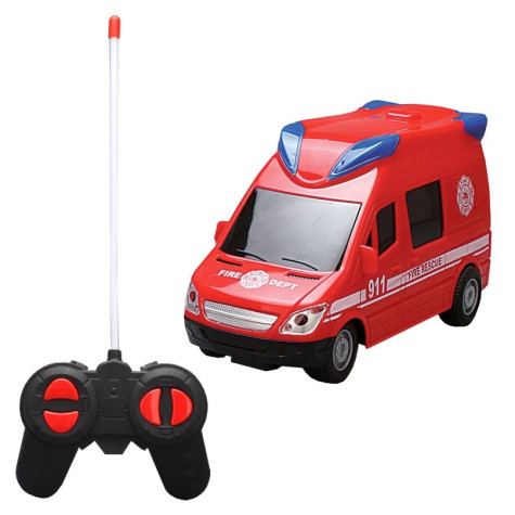 MaDe RC Hasičské zásahové auto se světlem a zvukem 21 cm ~ 3