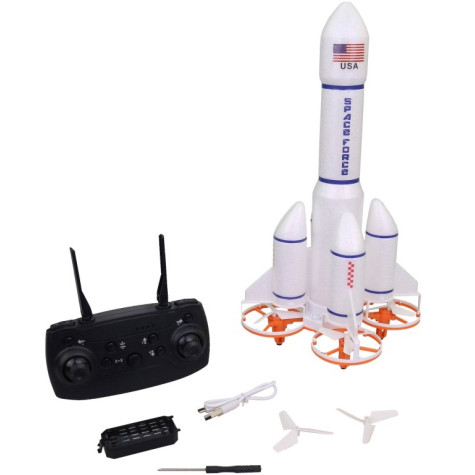 MaDe RC Létající raketa dron 2,4 GHz, 33 cm ~ 2