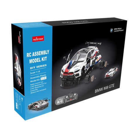 Rastar RC Stavebnice BMW M8 GTE 1:18 ~ 8