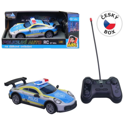 MaDe RC Sportovní policejní auto se světlem 20 cm