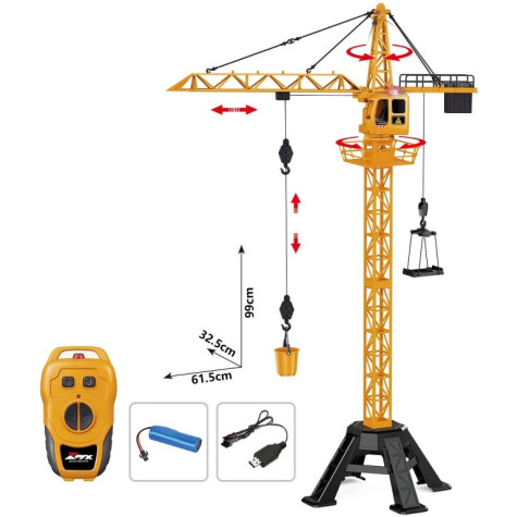 RC Věžový stavební jeřáb na dálkové ovládání 99 cm ~ 2