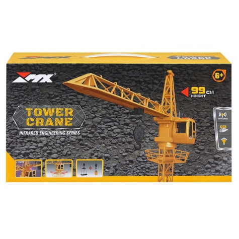 RC Věžový stavební jeřáb na dálkové ovládání 99 cm ~ 3