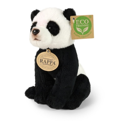 Rappa Plyšová panda sedící 15 cm ECO-FRIENDLY ~ 1