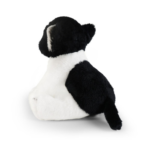 Rappa Plyšová kočka černo-bílá sedící 14 cm ECO-FRIENDLY ~ 4