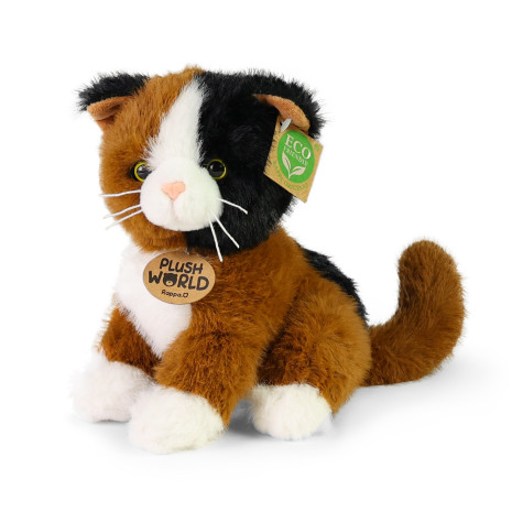 Rappa Plyšová kočka 20 cm ECO-FRIENDLY PLUSH WORLD ~ 1