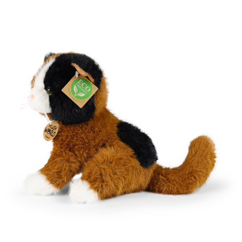 Rappa Plyšová kočka 20 cm ECO-FRIENDLY PLUSH WORLD ~ 2