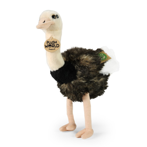 Rappa Plyšový pštros 33 cm ECO-FRIENDLY PLUSH WORLD ~ 1