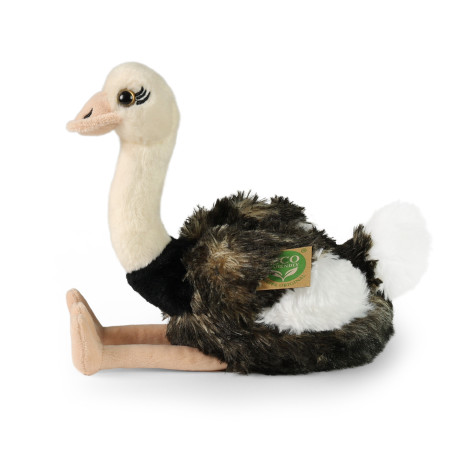 Rappa Plyšový pštros 33 cm ECO-FRIENDLY PLUSH WORLD ~ 3