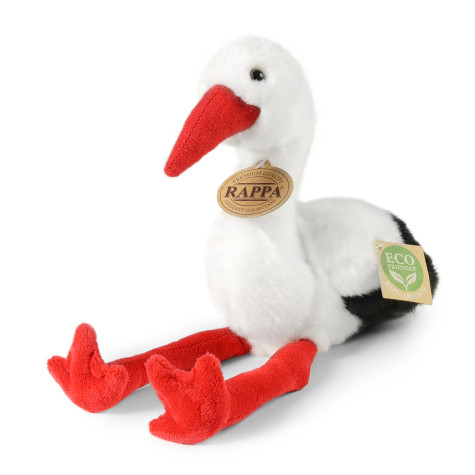 Rappa Plyšový čáp 27 cm ECO-FRIENDLY ~ 1