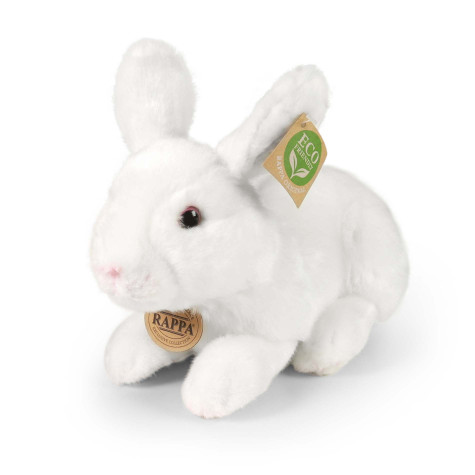 Rappa Plyšový králík bílý 23 cm ECO-FRIENDLY ~ 1