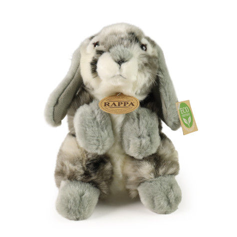 Rappa Plyšový králík šedý 19 cm ECO-FRIENDLY ~ 2