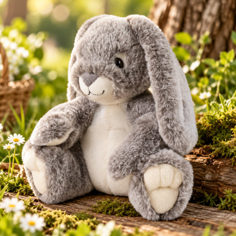 Rappa Plyšový králík 20 cm ECO-FRIENDLY PLUSH WORLD ~ 5