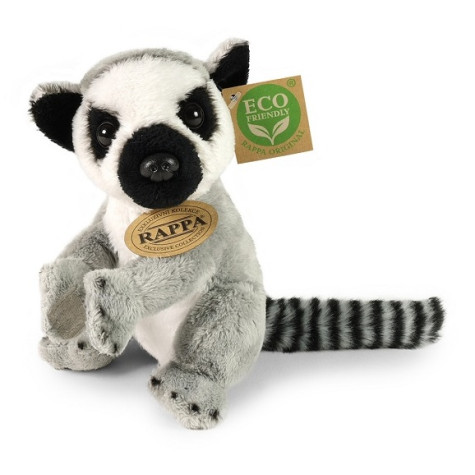 Rappa Plyšový lemur sedící 15 cm ECO-FRIENDLY ~ 1