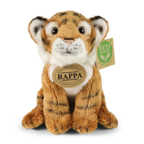 Rappa Plyšový tygr sedící 15 cm ECO-FRIENDLY ~ 2