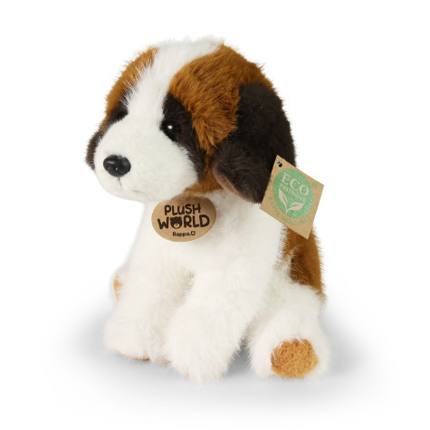Rappa Plyšový pes bernardýn 20 cm ECO-FRIENDLY PLUSH WORLD ~ 1