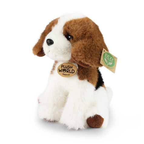 Rappa Plyšový pes bígl 20 cm ECO-FRIENDLY PLUSH WORLD ~ 1