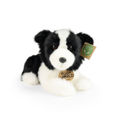 Rappa Plyšový pes border kolie 22 cm ECO-FRIENDLY PLUSH WORLD ~ 2