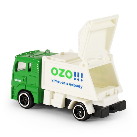 Rappa Popelářské auto OZO Ostrava s otevírací korbou 7 cm ~ 4
