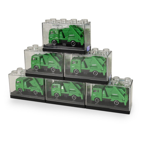 Rappa Popelářské auto OZO Ostrava s výklopným kontejnerem 7 cm ~ 6
