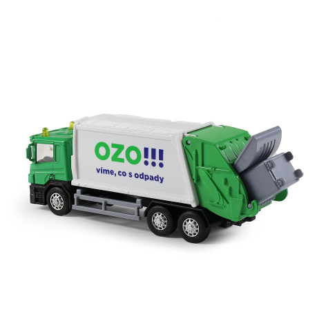 Rappa Popelářské auto OZO Ostrava kovové 15 cm ~ 3