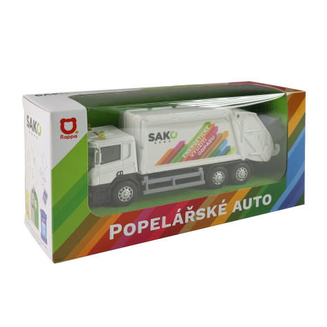 Rappa Popelářské auto SAKO Brno kovové 15 cm ~ 2