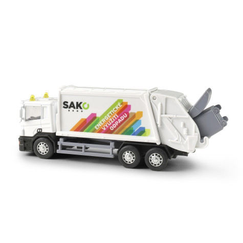 Rappa Popelářské auto SAKO Brno kovové 15 cm ~ 5