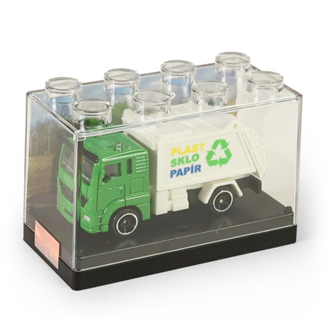 Rappa Popelářské auto kovové 7 cm ~ 2