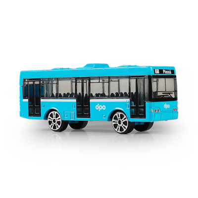 Rappa Autobus DPO Ostrava kovový modrý 8 cm