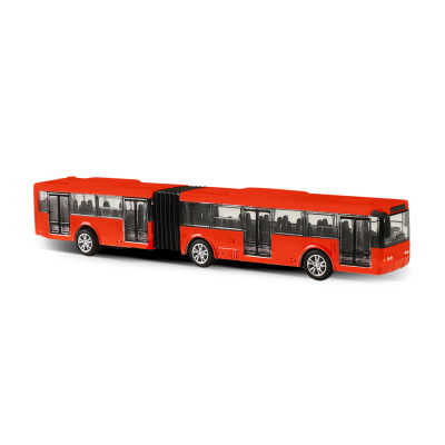 Rappa Kloubový autobus kovový červený Bratislava/ČB 18 cm