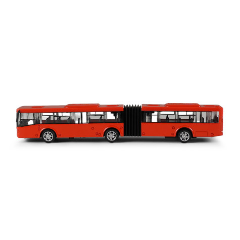 Rappa Kloubový autobus kovový červený Bratislava/ČB 18 cm ~ 4