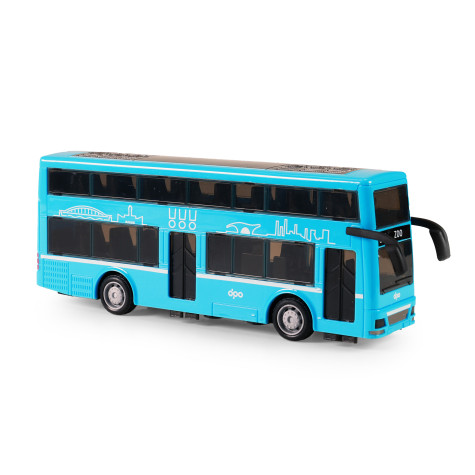 Rappa Dvoupatrový autobus DPO Ostrava modrý 20 cm ~ 1