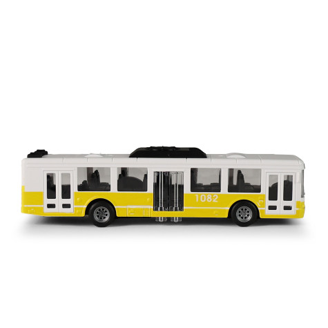 Rappa Autobus MHD žlutý s otevíracími dveřmi 16 cm ~ 4