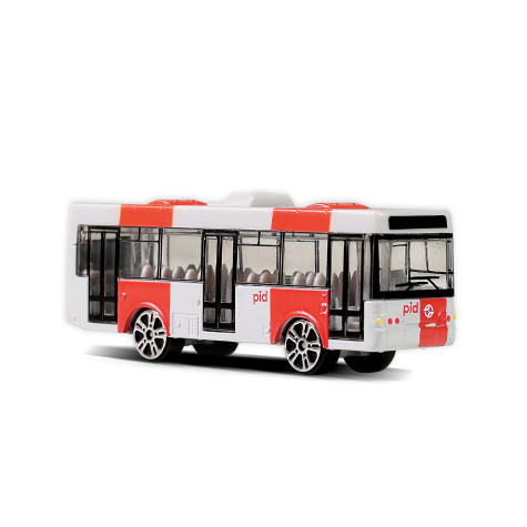 Rappa Autobus PID Praha kovový červený 8 cm ~ 1