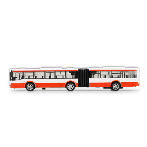 Rappa Kloubový autobus kovový červeno-bílý 18 cm ~ 4