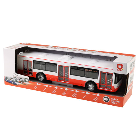 Rappa Autobus s českým hlášením zastávek 28 cm ~ 2