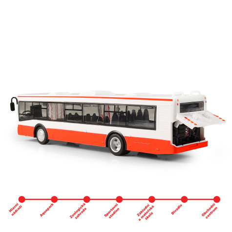 Rappa Autobus s českým hlášením zastávek 28 cm ~ 5
